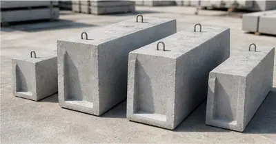 Крупные блоки с петлями